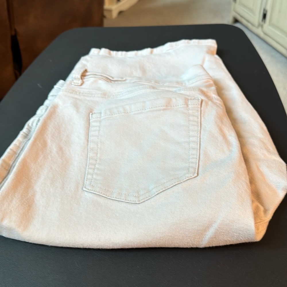 Plus size capris jeans